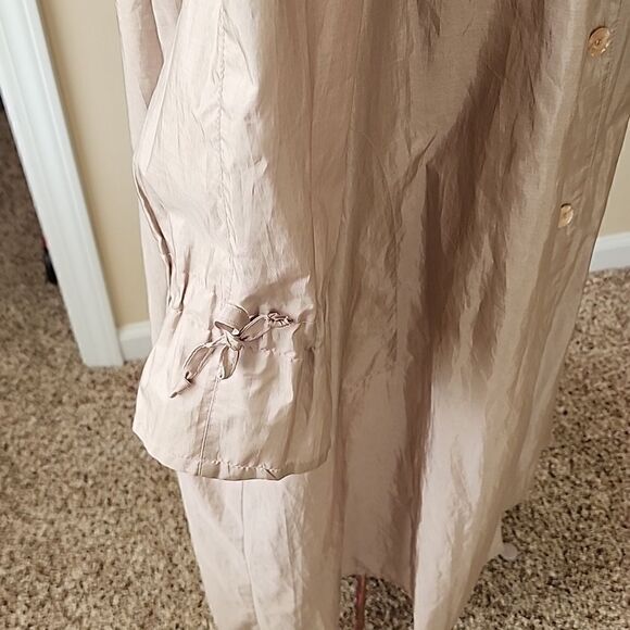 Vintage Forecaster Trench Coat Raincoat Size 22 1/2 from 1970's - Picture 5 of 13